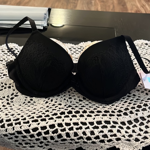 Auden black bra full coverage lightly lined bra  color black. Various sizes - Picture 4 of 6